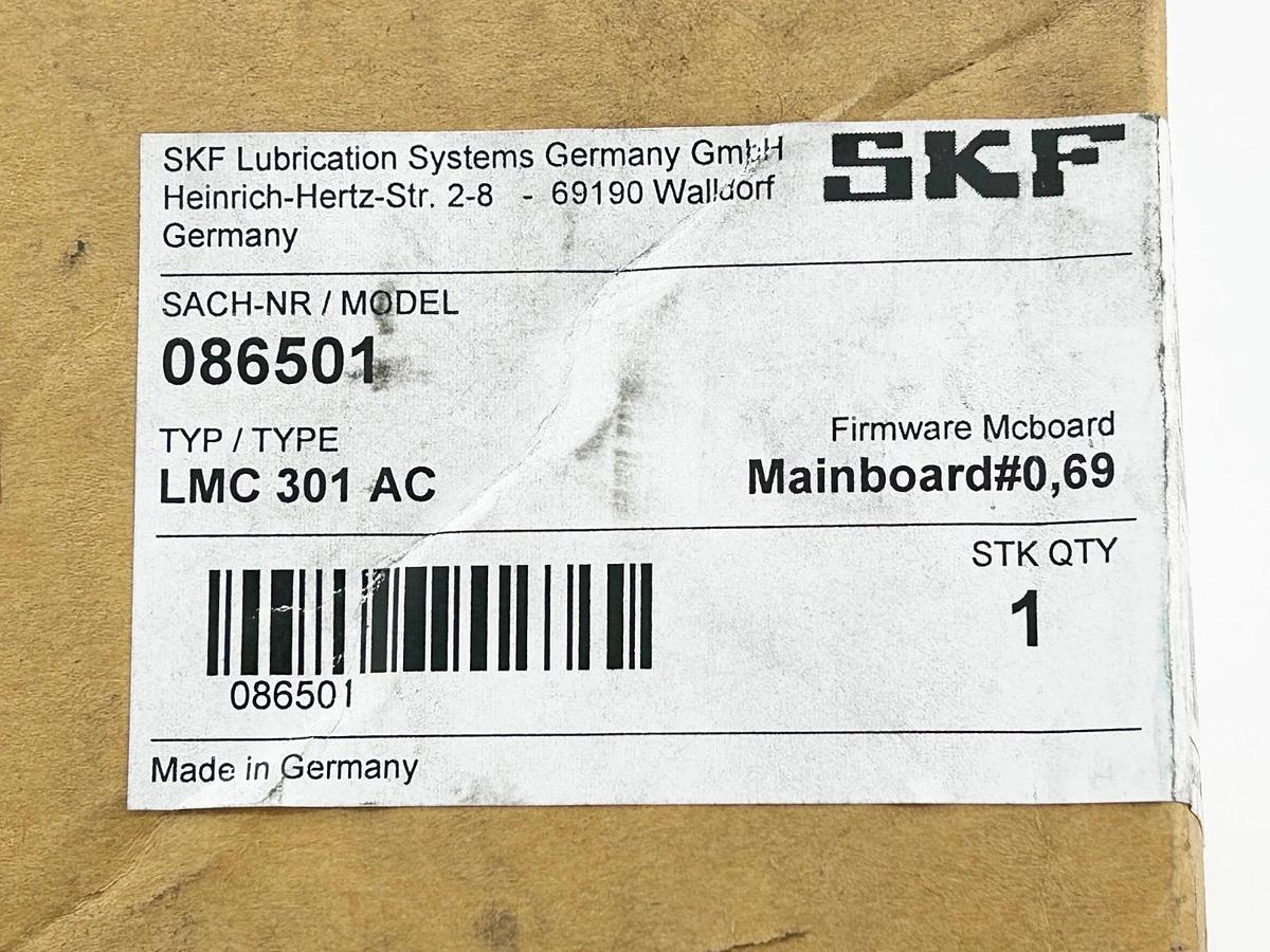 New SKF 086501 LMC-301-AC Controller AC Main Unit 240V 63Hz 4A