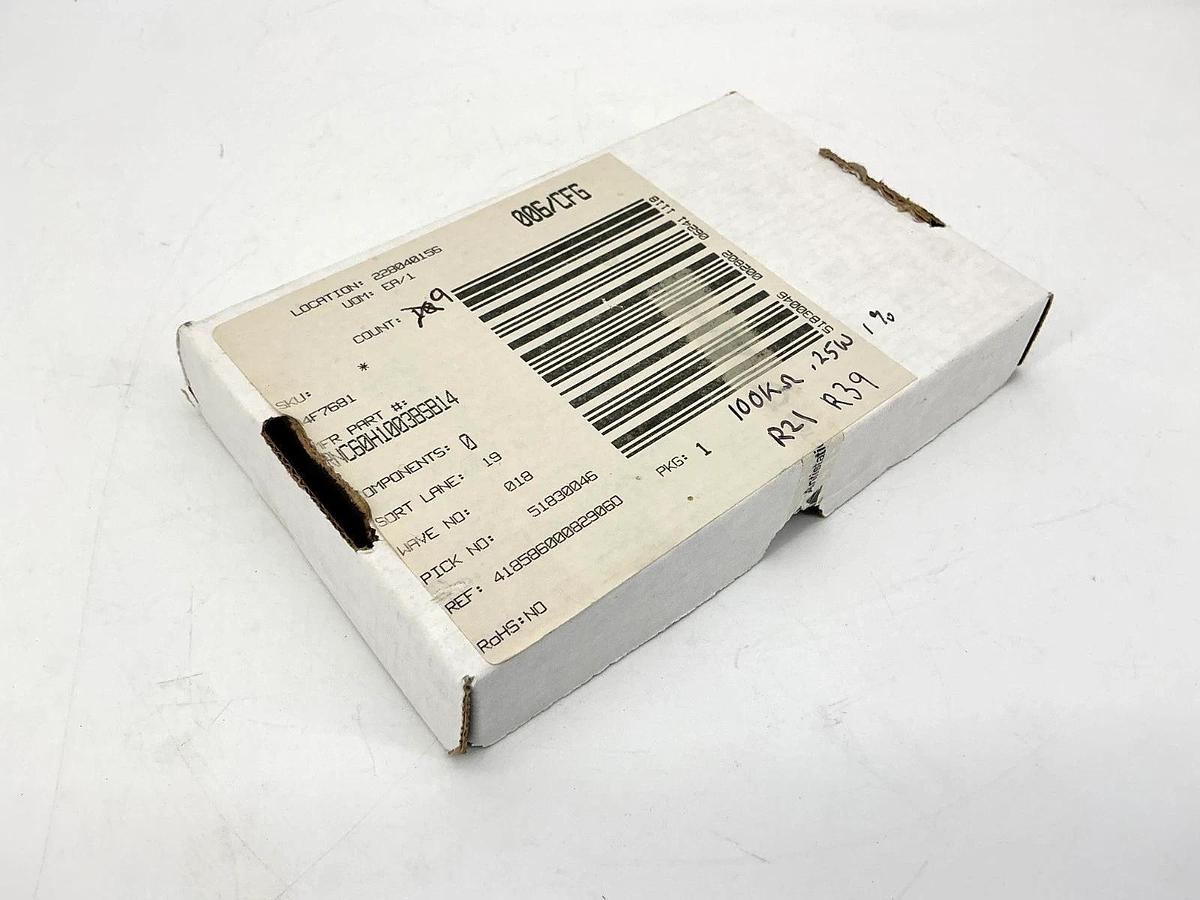 Box of 9 New RNC60H1003BSB14 Metal Film Resistor Resistance 100kOhms