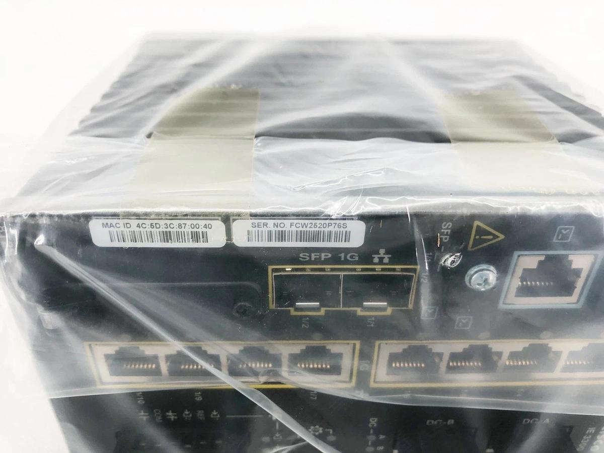 New Cisco IE-3300-8T2S-E Industrial Ethernet Switch 8-Port - No Box