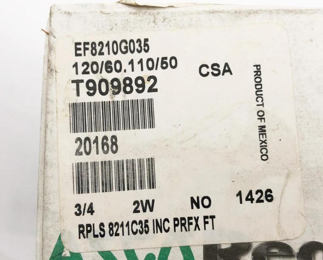 New Asco EF8210G035 110/120V Solenoid Valve 2-Way 3/4" NPT 150psi