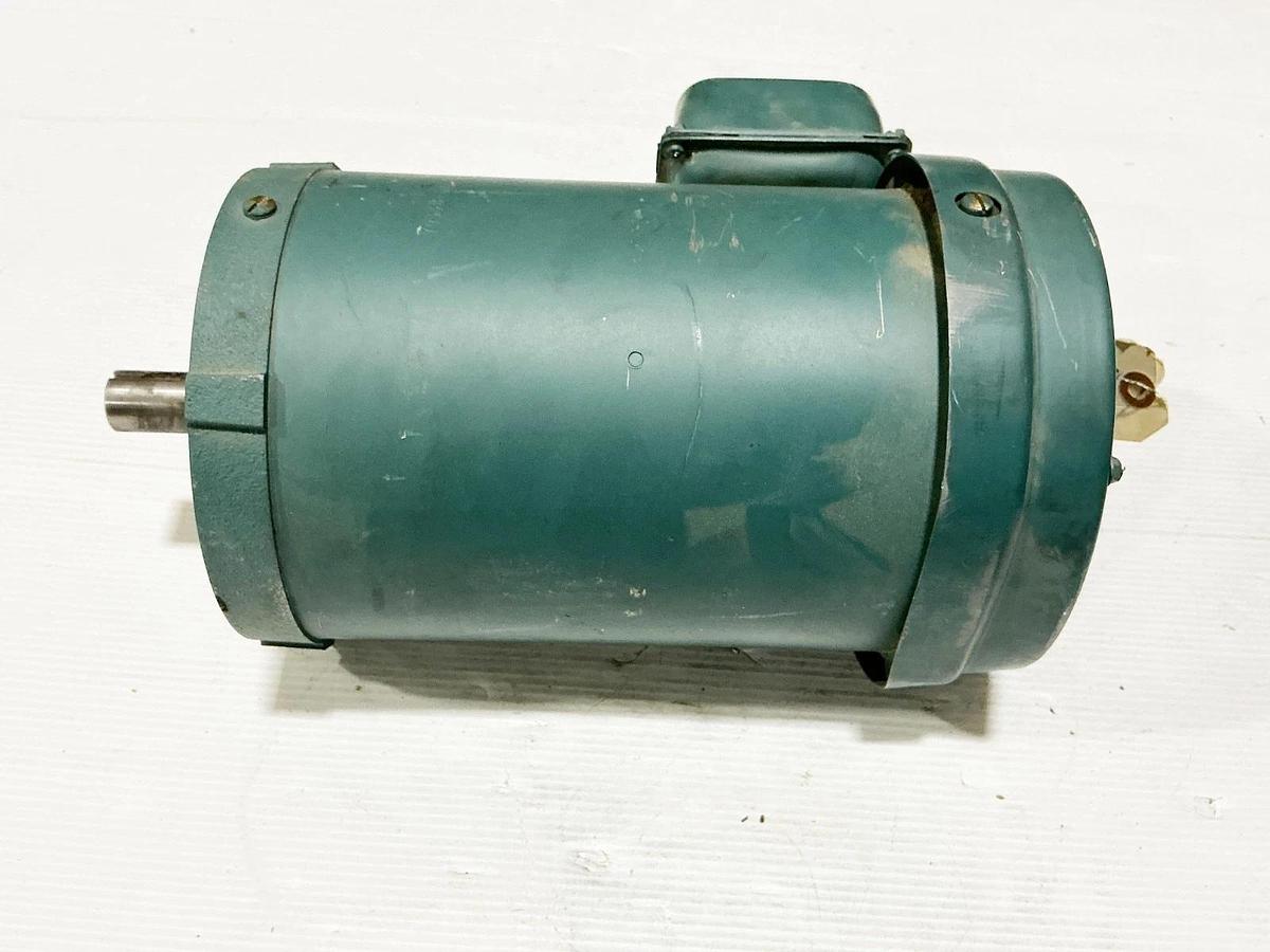Used Reliance P14X3254M-VQ Electric Motor 1.5HP 460V 4.2A 1730RPM 3PH FC145TC