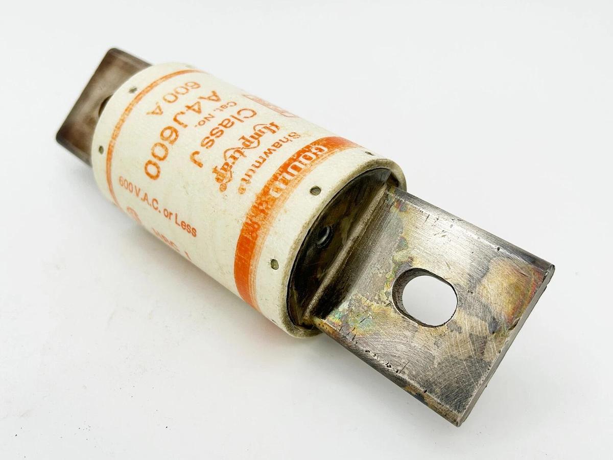 New Gould Shawmut A4J600 Fast Acting Dual Element Fuse 600A 600V Class J