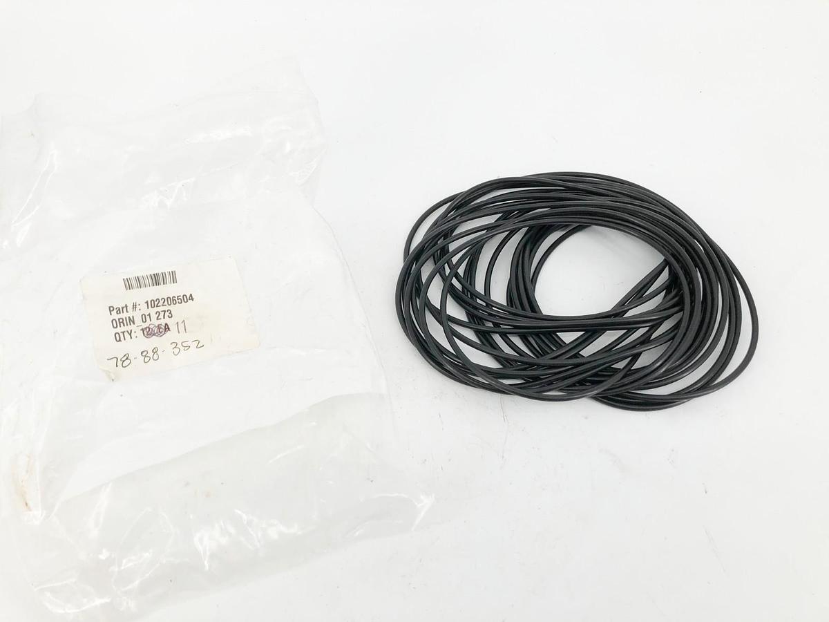 Lot of 11 New 102206504 O-Rings 9-3/4" ID 10" OD 1/8" Cross Section - No Box