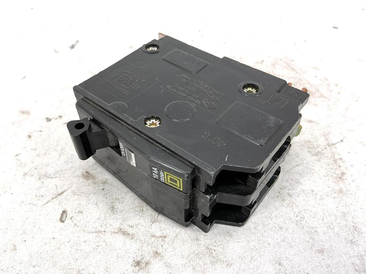 New Square D QOB250 Circuit Breaker 2-Pole 50A 120/240V - No Box