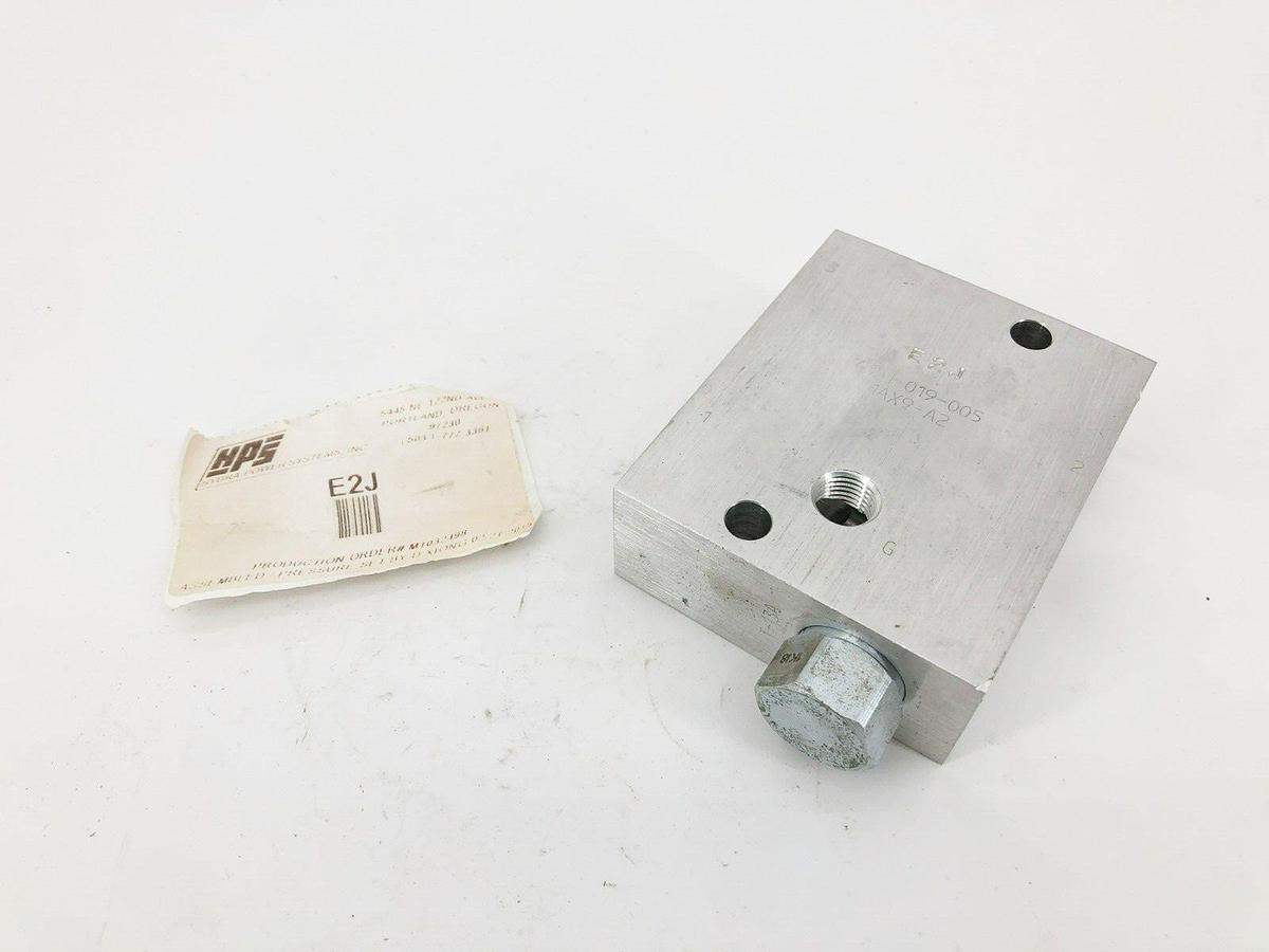 New Hydra Power Systems E2J Hydraulic Flow Control Manifold CXCDXCN