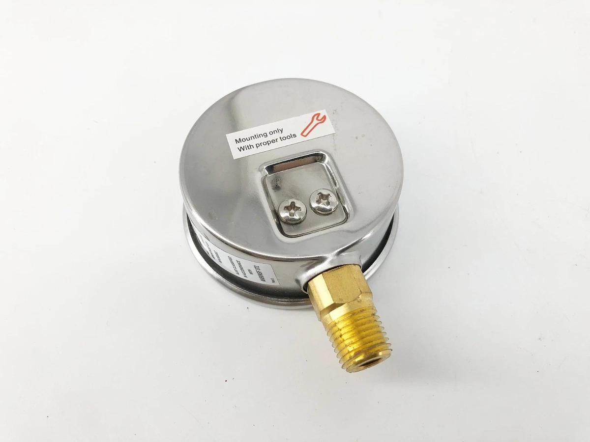 Lot of 2 New Trerice D82LFB2502LA30 Gauges D82LFB 2-1/2" 0-30psi 1/4" LM