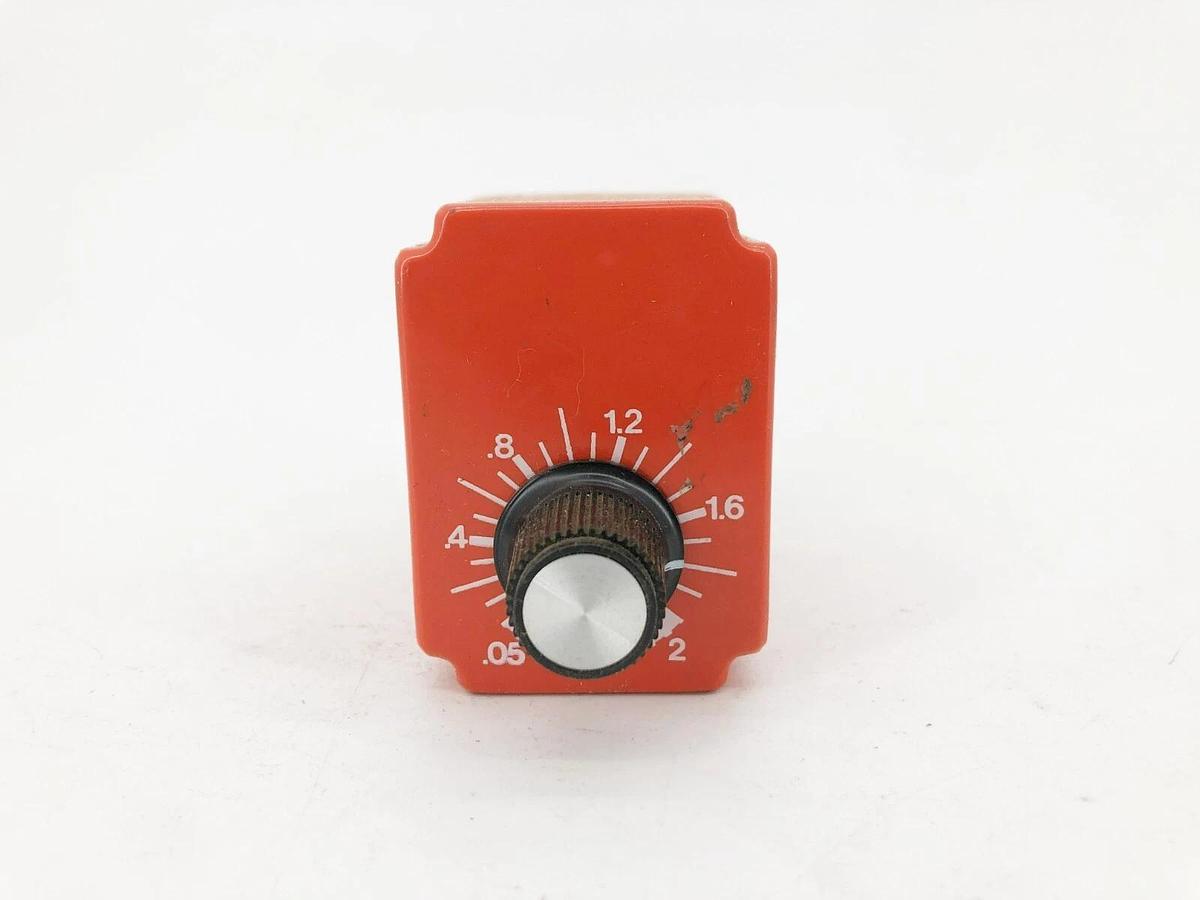 Used NCC T1K-2-461 Solid State Timer Relay 0.5-2s 120VAC 50/60Hz