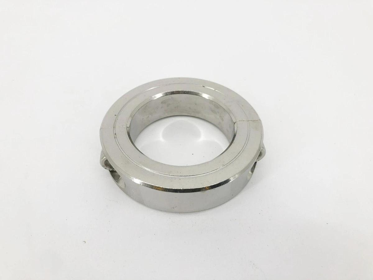 New Climax 2C-193-S Two-Piece Split Clamp Collar Stainless Steel 1-15/16" ID