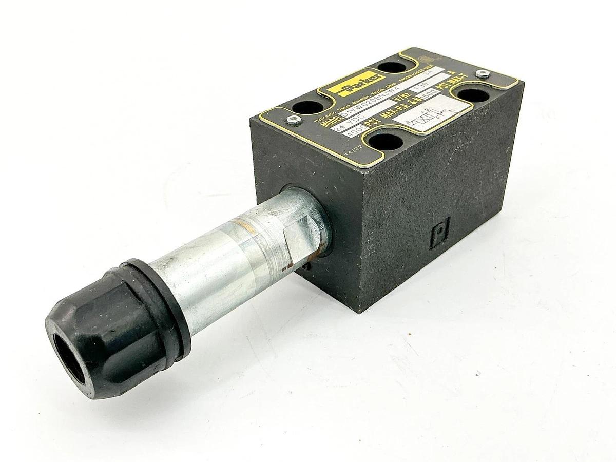 New Parker D1VW020BNJW4-94 Hydraulic Control Valve 4000PSI 24VDC 1.39A W/O Coil