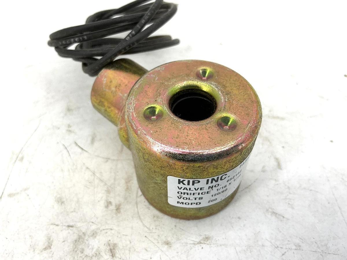 New KIP Inc 652152 Valve Coil ORFICE 1/16X1/16 MOPD 200 10W 120VAC 60HZ - No Box