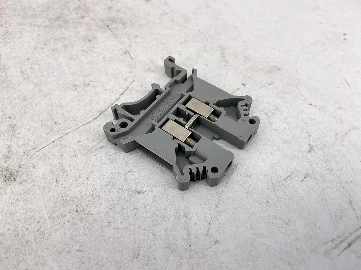 Lot of 15 New Phoenix Contact UK-5-N Terminal Block Gray 30A 600V UK5N