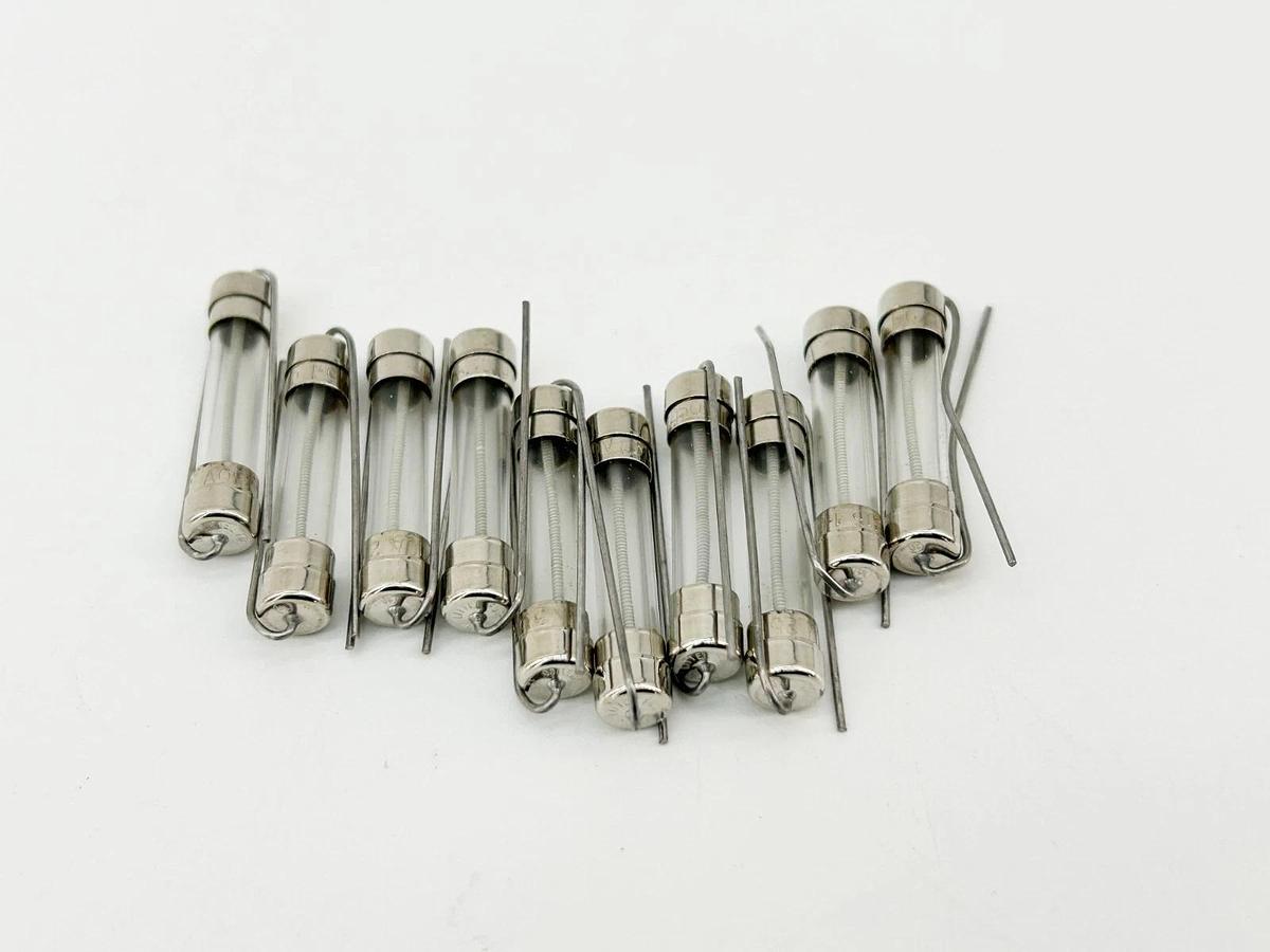 New lot of 10 Littelfuse 3AG 1-6/10A SLO_BLO Glass Fuse 1-6/10A