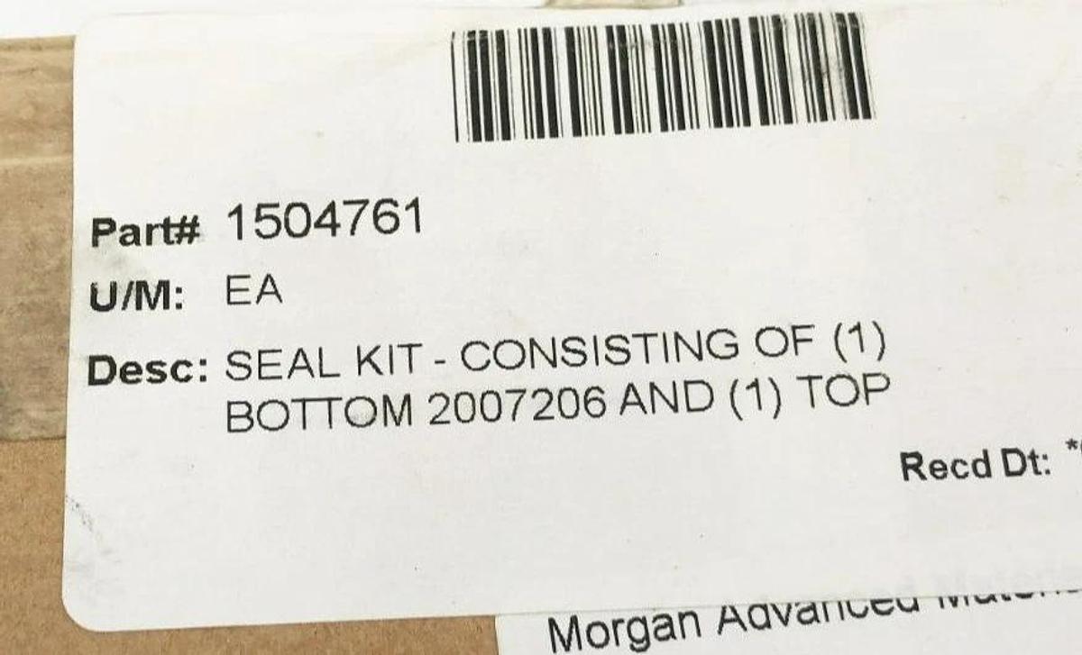 New Morgan Advanced Materials 1504761 Seal Kit 2007204 2007206