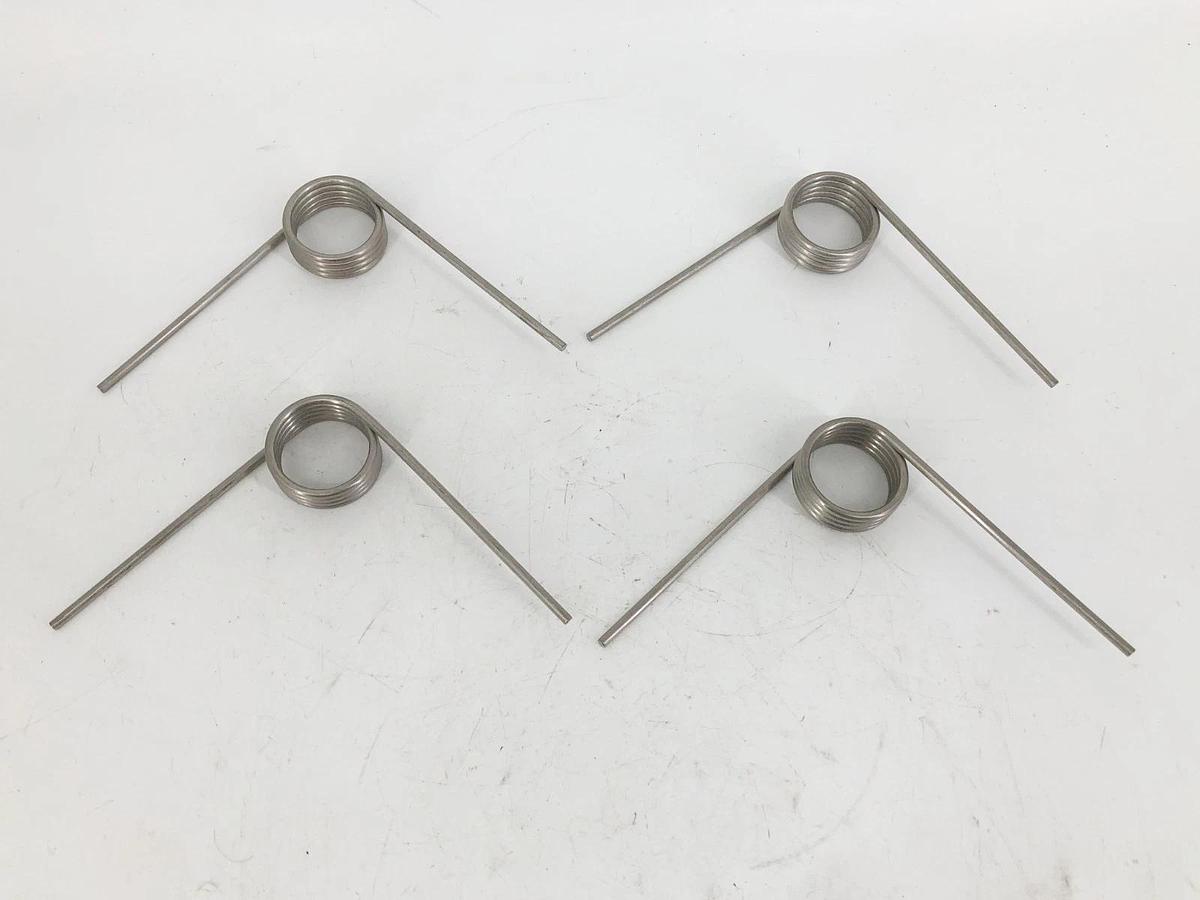 Lot of 4 New Lee Spring LTL135T 07 S Torsion Spring 1.492" OD 90 Deg. - No Box