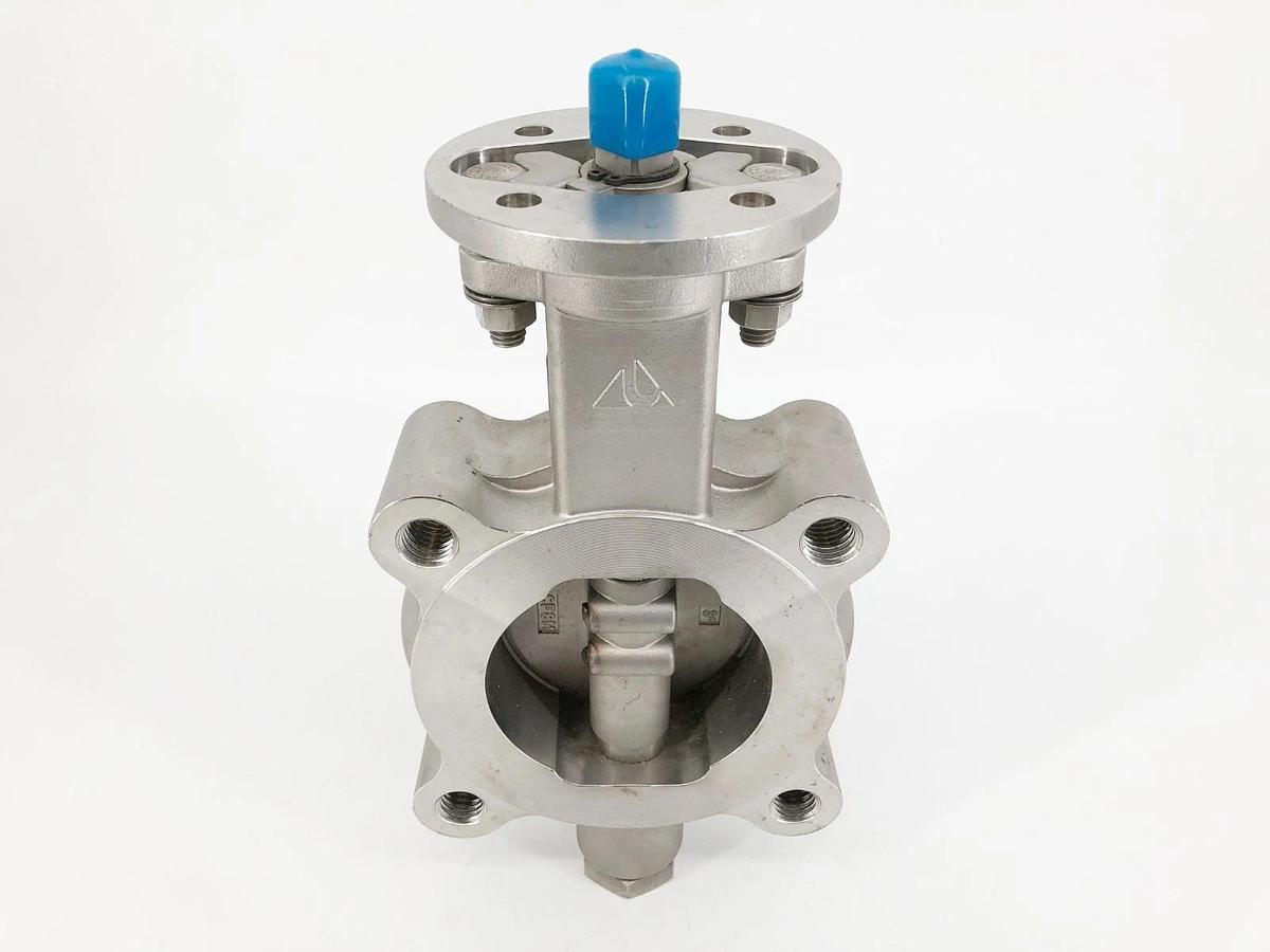 New Delta T 030-851-SSPT-BST Butterfly Valve 3" Stainless Steel - No Box