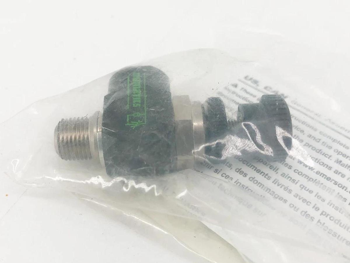 New Numatics 1FCTN Flow Control Valve with Knob 1/8" NPT