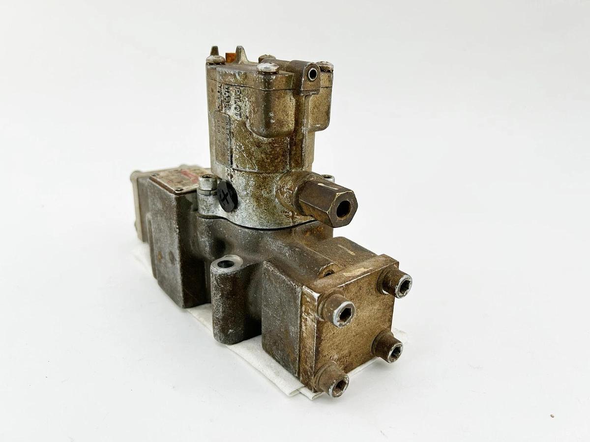 Used Schrader Bellows L5455910253 Solenoid Valve 12W 120V 140PSI W/ Pilot