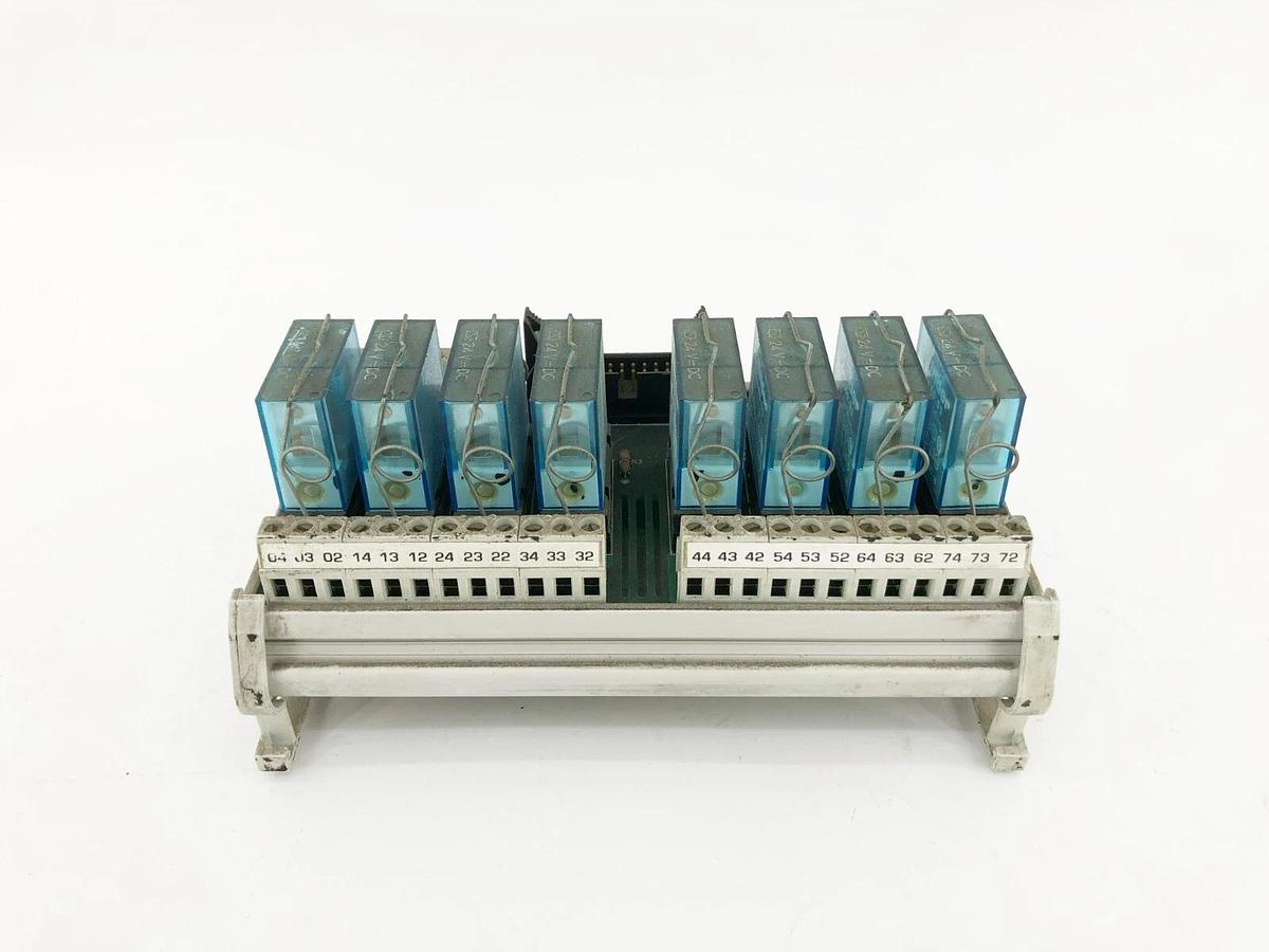 Used Automation Direct ZL-CM08RL24 Ziplink Relay Module 24VDC 8 Ch. 8 LED
