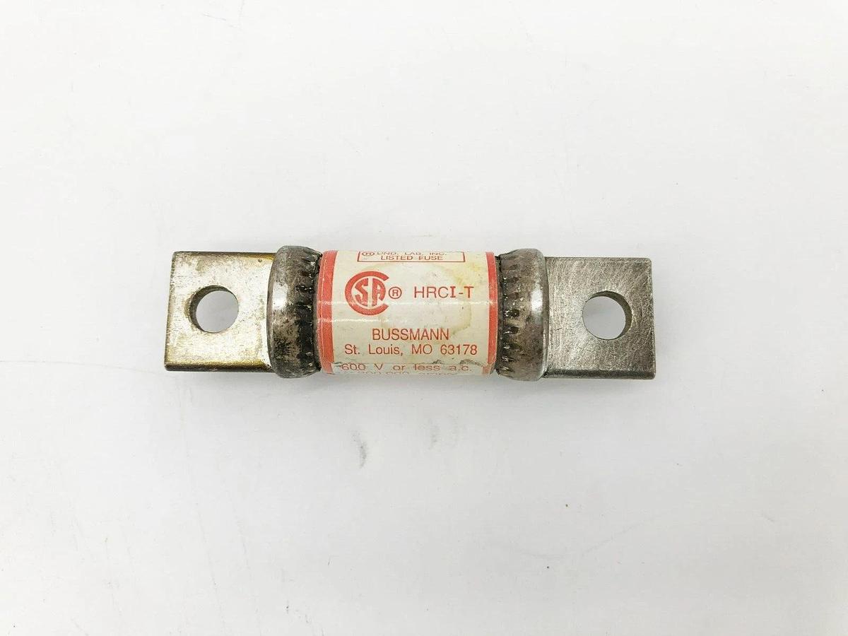 Lot of 2 New Bussmann JJS-100 Fast-Acting Fuses 100A 600V Class T