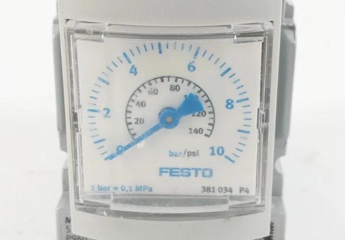 New Festo MS4-LR-1/4-D6-AS Pressure Regulator 210psi 529417 - No Box