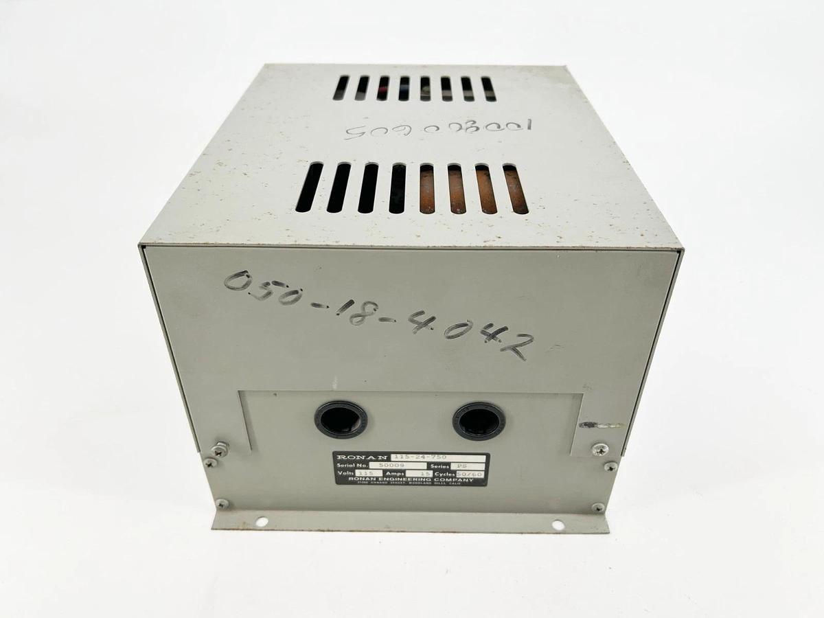Used Ronan 115-24-750 Power Supply Series PS 115VAC 15A