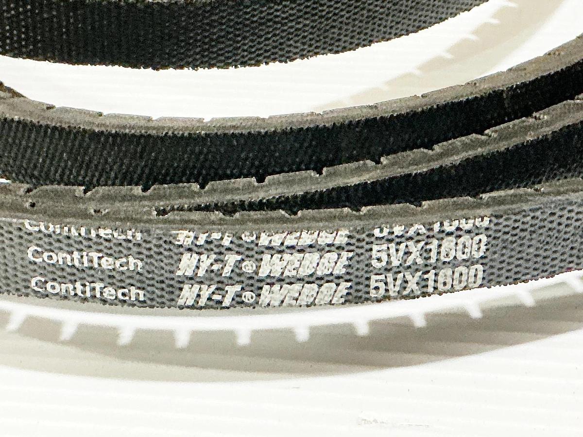 New Continental 5VX1600 HY-T Belt 160" Length 0.62" Width 1 Rib - No Box