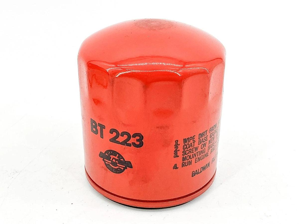 New Lot of 2 Baldwin Filters BT223 Spin On Oil Filter 40 Micron 3/4"