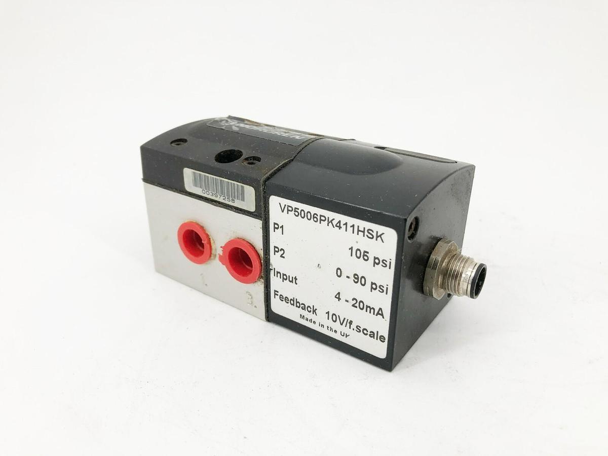 Used Norgren VP5006PK411HSK Proportional Pressure Control Valve 1/4"NPT