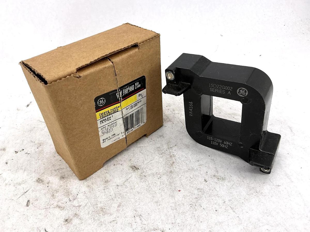 New GE General Electric 15D22G002 Coil Replacement Kit Coil 110/120V 50/60HZ