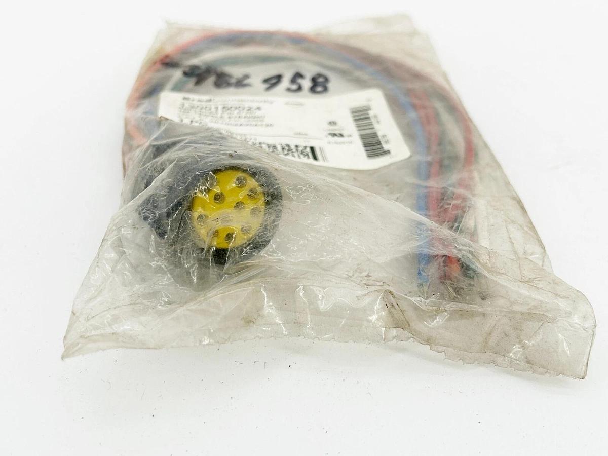 New Brad Connectivity 1300150024 Cordset 10P Femail Straight 12" #16 AWG PVC Lea