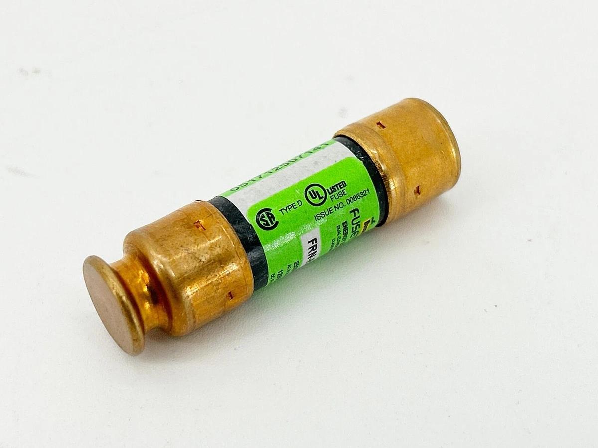 New Lot of 5 Bussmann FRN-R-2 Dual Element Time Delay Fuse 2A 250VAC 125VDC