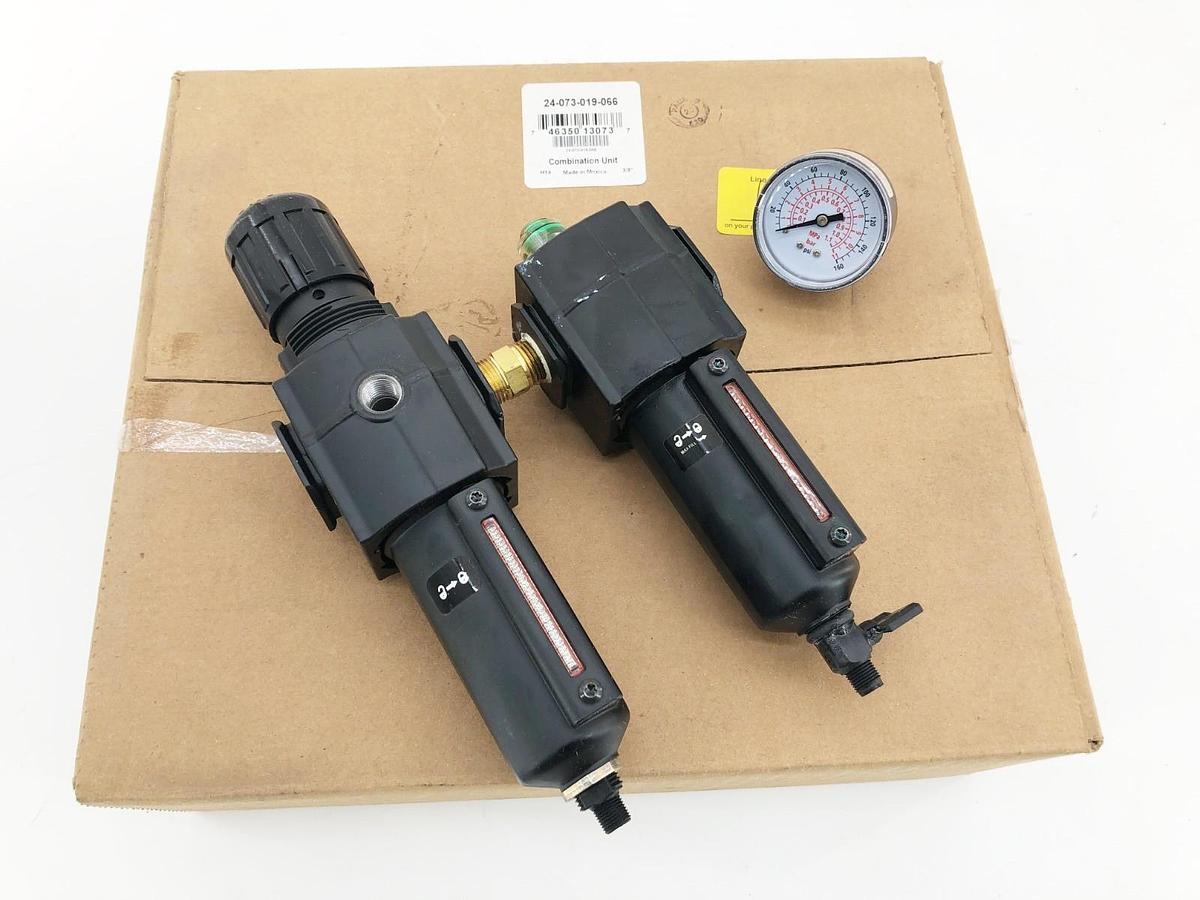 New Norgren 24-073-019-066 Combination Unit B73G-3AK-AD1-RMG L73C-3AP-QDN