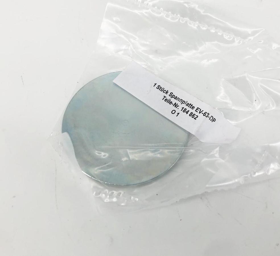 New Festo EV-63-DP Clamping Plate 184862 - No Box