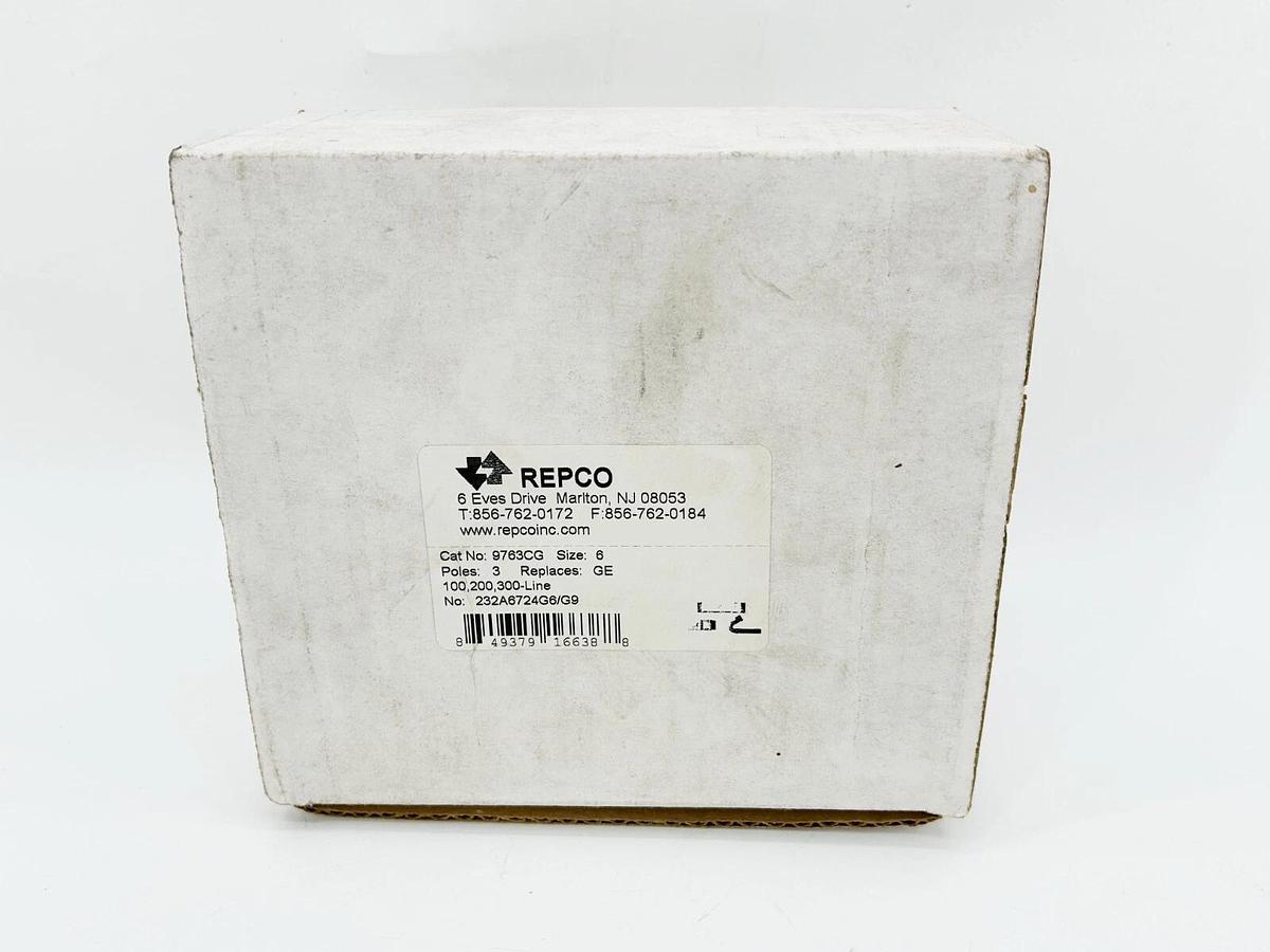 New Repco 9763CG GE 100/200/300 Replacement Contact Set Size 6 3P 232A6724G6/G9