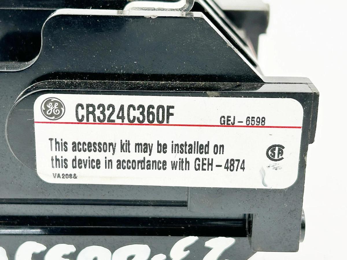 Used General Electric CR324C360F Overload Relay Block