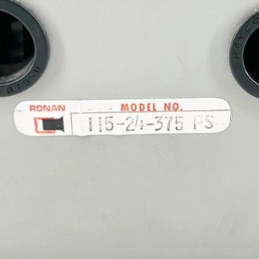 Used Ronan 115-24-375 Power Supply Series PS 115V 7A