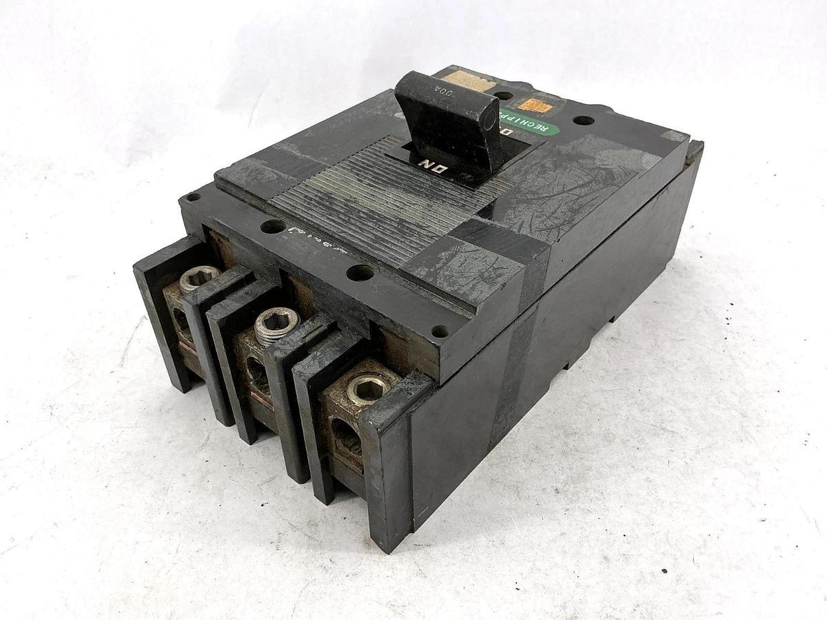 Used Square D 997316 Circuit Breaker Molded Case 3-Pole 3-Phase 100A 600VAC