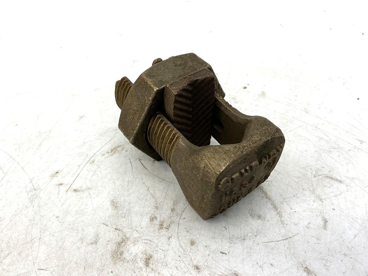 New Burndy KS34 Split Bolt Connector Copper RUN 500 T2/0-500 KS-34 - No Box