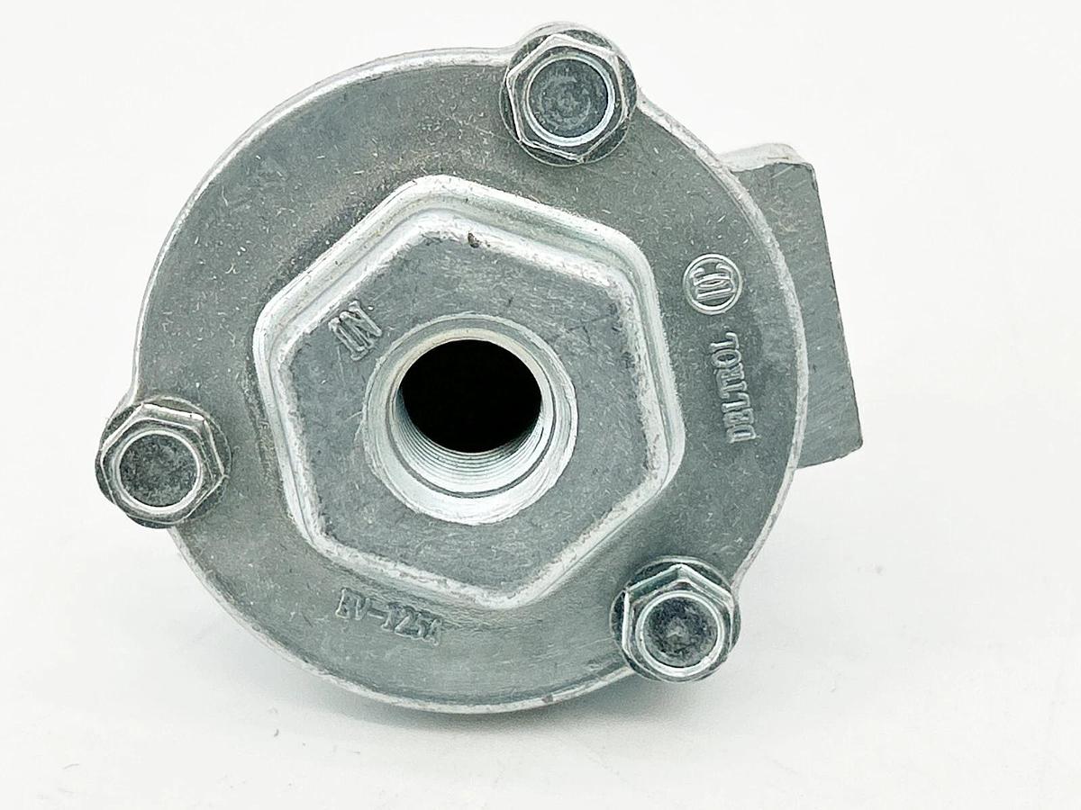 New Deltrol EV125A Exhaust Valve 1/4" Cylinder Port 1/8" Inlet Port 10135-67