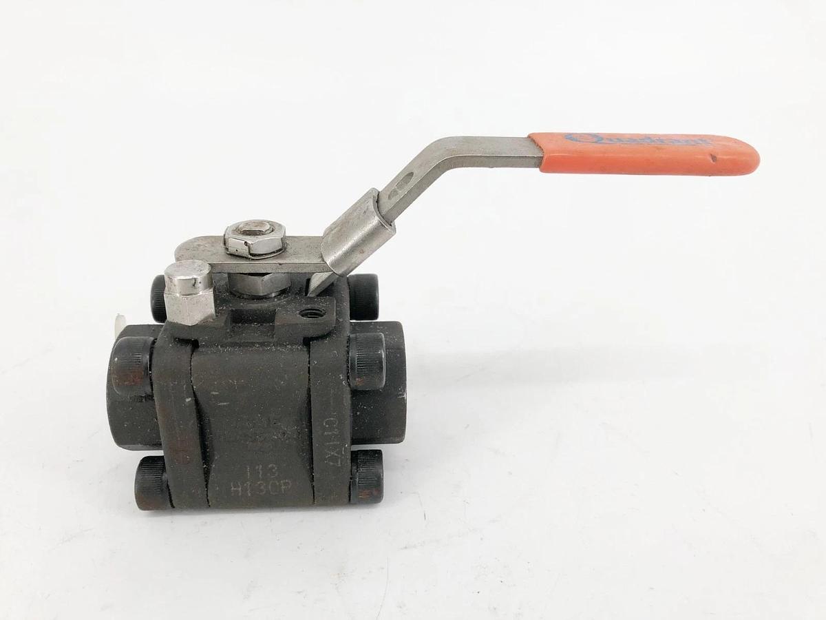 New Quadrant ASME B16.34/API 608 Ball Valve 3/8" Class 800 1973psig - No Box