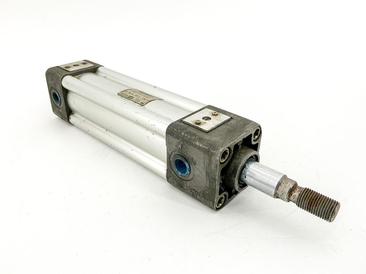 Used Rexroth P-68219-0040 Pneumatic Cylinder 200PSI 1.5" Bore 4" Stroke V0593