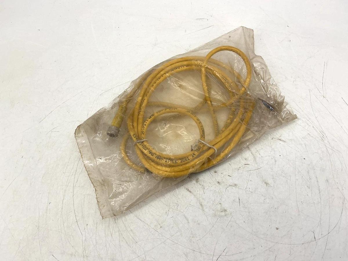 New Allen Bradley 889P-F3AB-2 Ser A QD Cordset Female 3-Pin Pico Straight 2m
