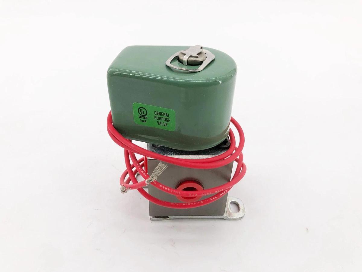 New Asco 8340A003 110/120V Aluminum Body Solenoid Valve 1/4" NPT