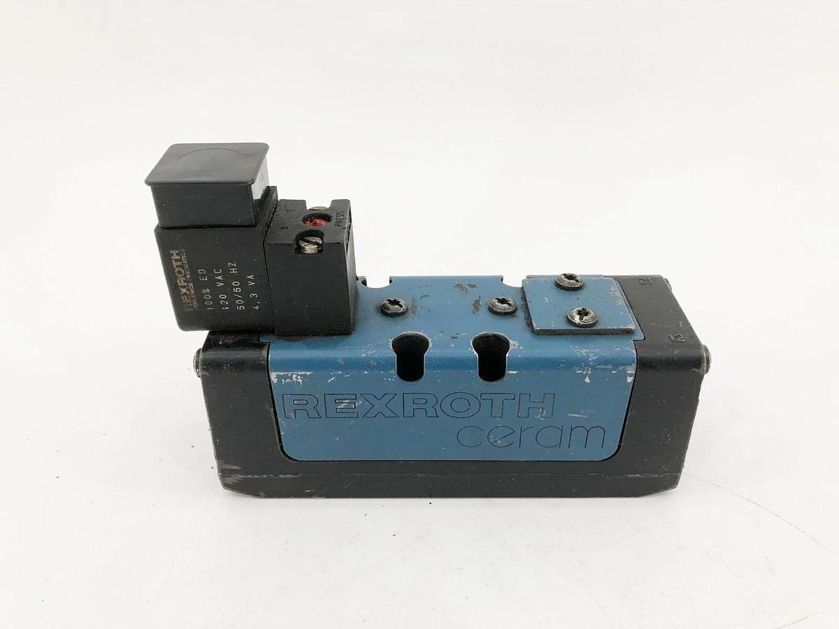 Used Aventics R432006124 Ceram Valve Size 2 GS-020061-02440 - Missing Parts
