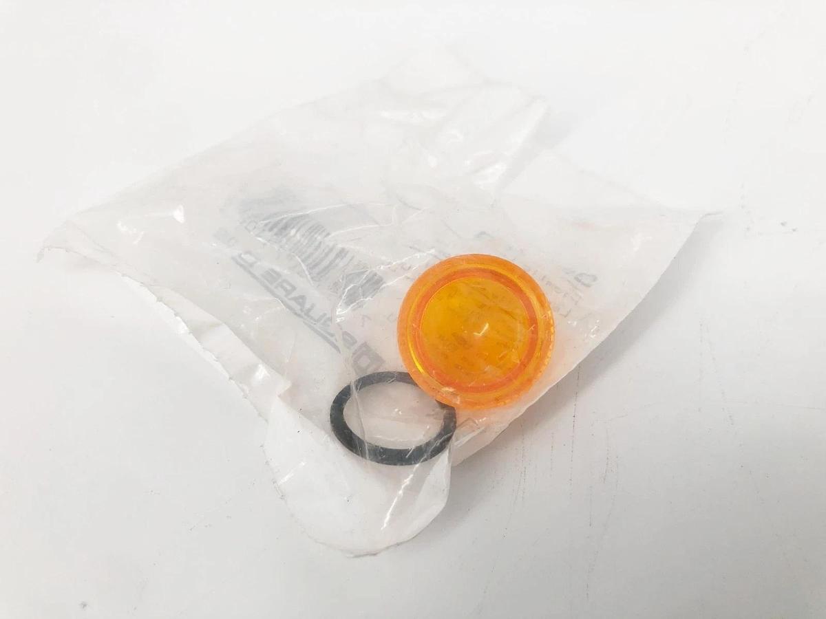 Lot of 3 New Square D 9001A9 Amber Pilot Light Lenses For UL Type 4