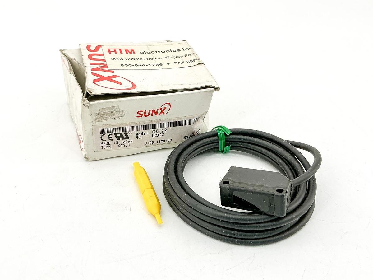 New SunX CX-22 Photoelectric Sensor UCX22