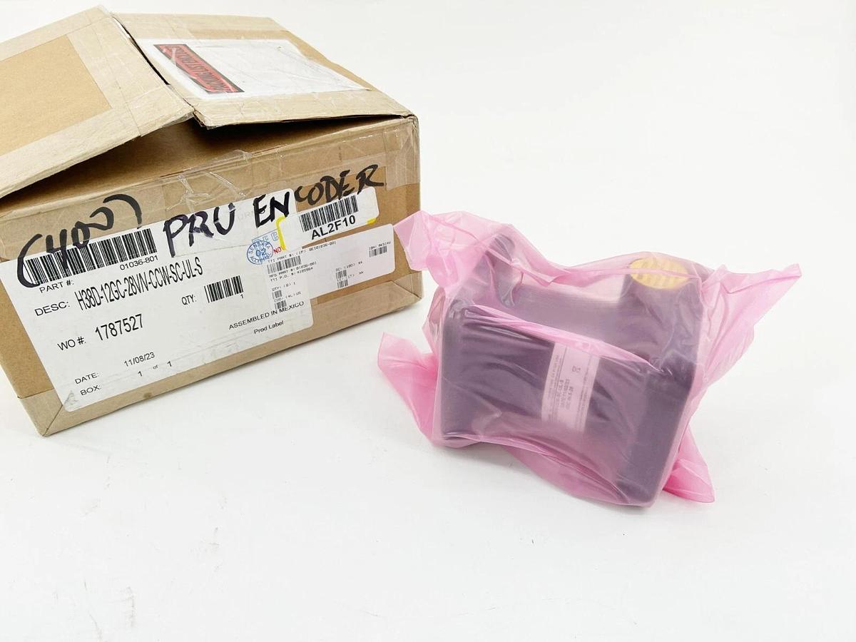 New BEI Sensors H38D-12GC-28V/V-CCW-SC-UL-S Explosion Proof Encoder 01036-801
