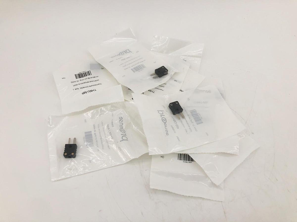 Lot of 10 New ProSense THMJ-MP Thermocouple Connectors Type J 40AWG To 20AWG