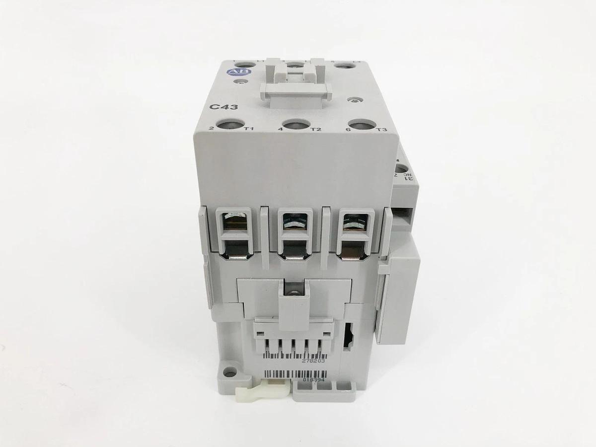 New Allen Bradley 100-C43EJ01 Ser. B Contactor 24VDC 3NO Main Poles 1NC Aux