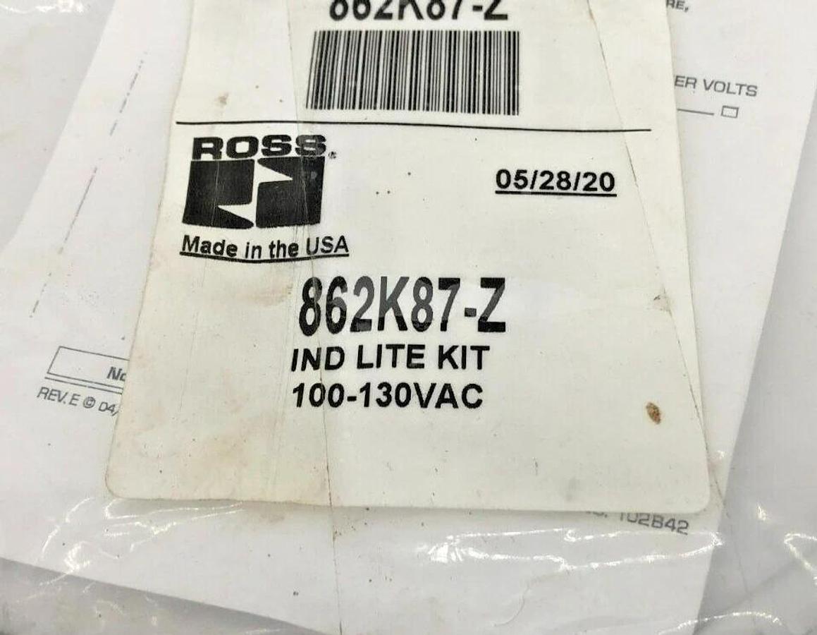 New Ross Controls 862K87-Z Indicator Light Kit 110-130 VAC 50/60 HZ